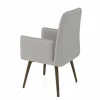 vito Armlehnenstuhl grau