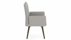 vito Armlehnenstuhl grau