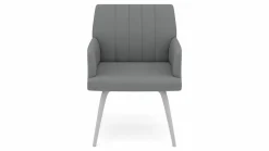 vito Armlehnenstuhl grau
