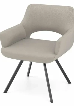 vito Armlehnenstuhl grau