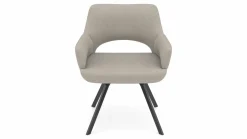 vito Armlehnenstuhl grau
