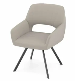 vito Armlehnenstuhl grau