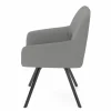 vito Armlehnenstuhl grau
