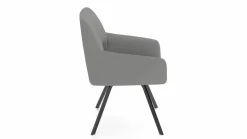 vito Armlehnenstuhl grau