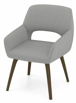 vito Armlehnenstuhl grau