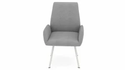 vito Armlehnenstuhl grau