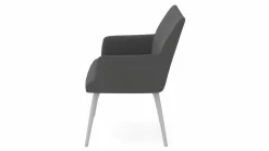 vito Armlehnenstuhl grau
