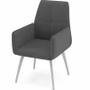 vito Armlehnenstuhl grau