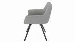vito Armlehnenstuhl grau