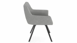 vito Armlehnenstuhl grau