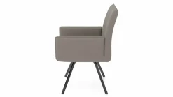 vito Armlehnenstuhl grau