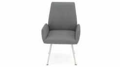 vito Armlehnenstuhl grau