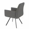 vito Armlehnenstuhl grau