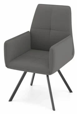 vito Armlehnenstuhl grau