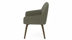 vito Armlehnenstuhl grün
