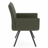 vito Armlehnenstuhl grünschwarz