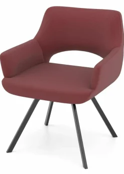 vito Armlehnenstuhl rot