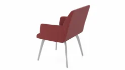 vito Armlehnenstuhl rot