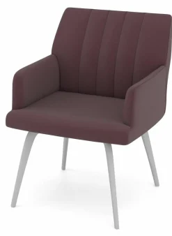 vito Armlehnenstuhl rot