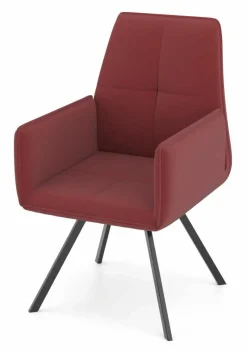 vito Armlehnenstuhl rot