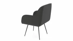 vito Armlehnenstuhl schwarz