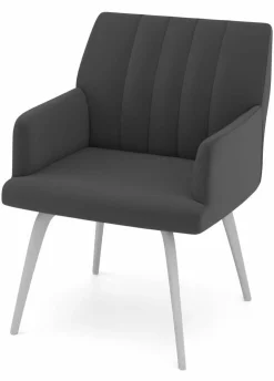 vito Armlehnenstuhl schwarz