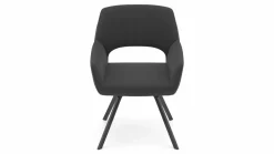 vito Armlehnenstuhl schwarz