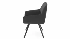vito Armlehnenstuhl schwarz