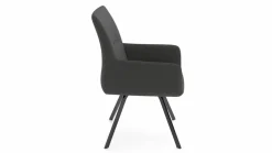 vito Armlehnenstuhl schwarz