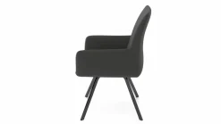 vito Armlehnenstuhl schwarz