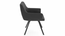 vito Armlehnenstuhl schwarz