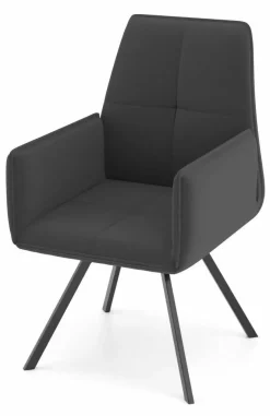vito Armlehnenstuhl schwarz