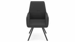 vito Armlehnenstuhl schwarz