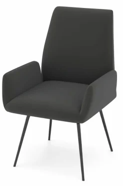 vito Armlehnenstuhl schwarz