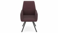 vito Armlehnenstuhl violett