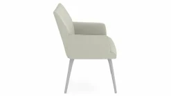 vito Armlehnenstuhl weiß