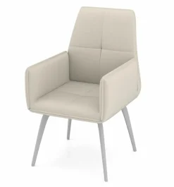 vito Armlehnenstuhl weiß