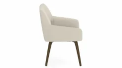 vito Armlehnenstuhl weiß