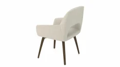 vito Armlehnenstuhl weiß