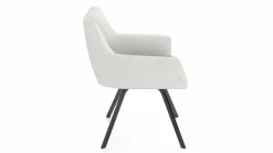vito Armlehnenstuhl weiß
