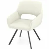 vito Armlehnenstuhl weiß