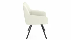 vito Armlehnenstuhl weiß