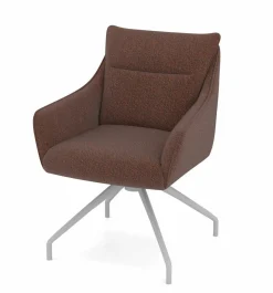 vito Armlehnpolsterstuhl rot