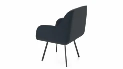vito Armlehnstuhl blau