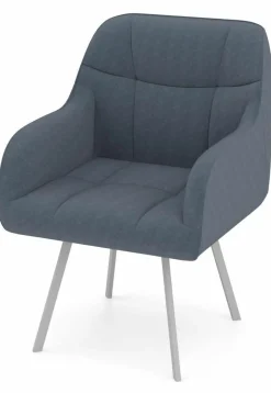vito Armlehnstuhl blau