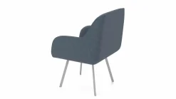 vito Armlehnstuhl blau