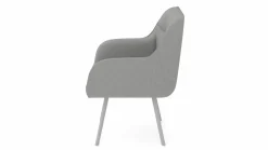 vito Armlehnstuhl grau