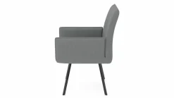 vito Armlehnstuhl grau