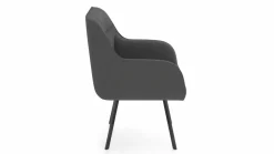 vito Armlehnstuhl grau