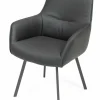 vito Armlehnstuhl grau